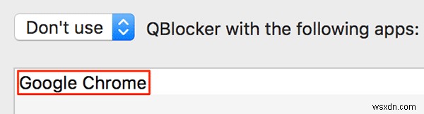 QBlocker आपको ऐप्स को गलती से छोड़ने से रोकने में मदद करता है