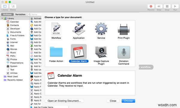 OS X में Automator का उपयोग करके संपर्कों को स्वचालित रूप से बैकअप कैसे करें