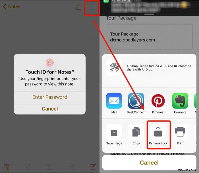 Apple Notes को टच आईडी और पासवर्ड से कैसे लॉक करें
