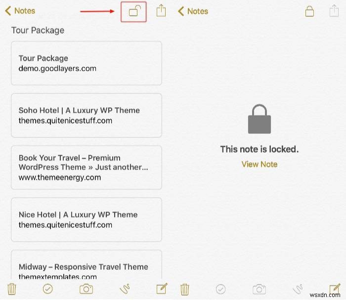 Apple Notes को टच आईडी और पासवर्ड से कैसे लॉक करें