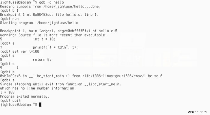 सॉफ्टवेयर इंजीनियर्स के लिए 10 सर्वश्रेष्ठ Linux डीबगर्स