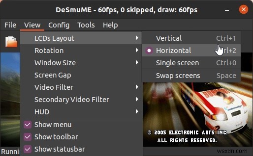 Linux पर DeSmuME के साथ Nintendo DS गेम्स खेलें