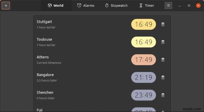 Ubuntu में मल्टीपल टाइमज़ोन सेट अप करें