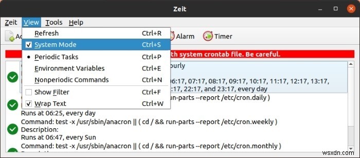 Zeit के साथ Linux में क्रॉन जॉब आसानी से कैसे बनाएं