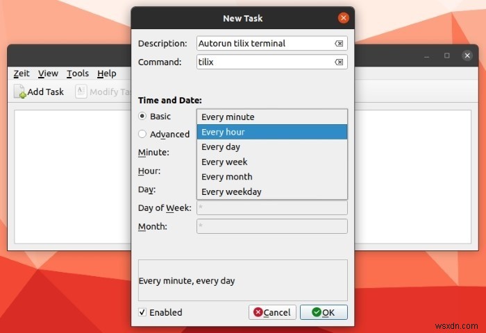 Zeit के साथ Linux में क्रॉन जॉब आसानी से कैसे बनाएं