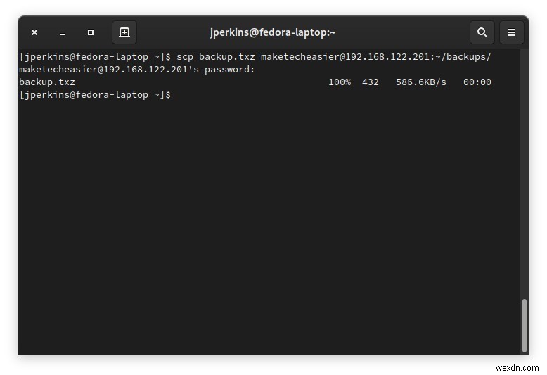 Linux में SCP का उपयोग करके फ़ाइलों को सुरक्षित रूप से कैसे स्थानांतरित करें