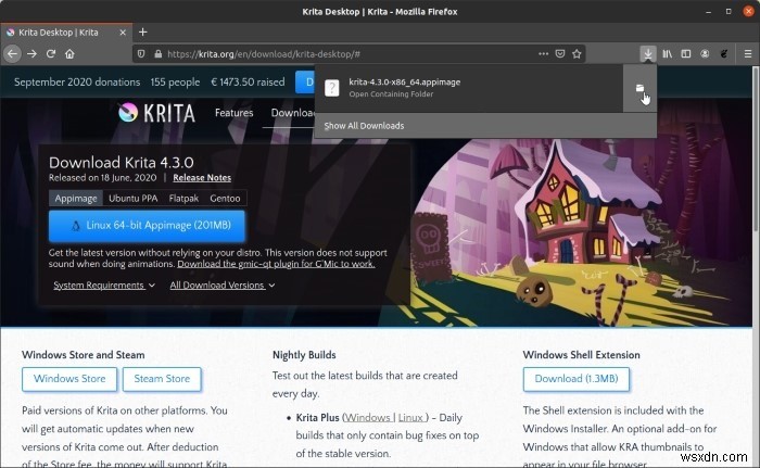 उबंटू में Krita का नवीनतम संस्करण कैसे इंस्टॉल करें