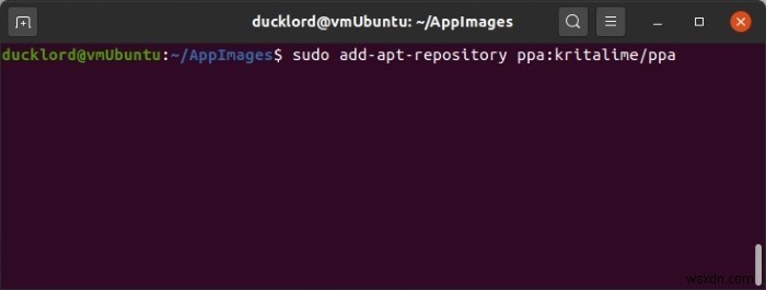 उबंटू में Krita का नवीनतम संस्करण कैसे इंस्टॉल करें