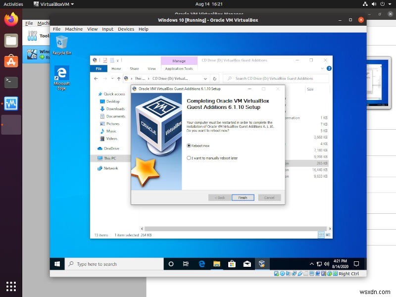 लिनक्स में VirtualBox में Windows कैसे इंस्टॉल करें
