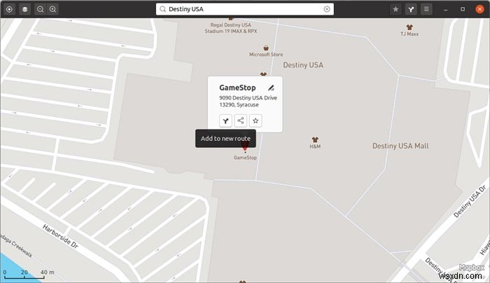 Gnome Maps डाउनलोड करें और रूट को PDF के रूप में निर्यात कैसे करें