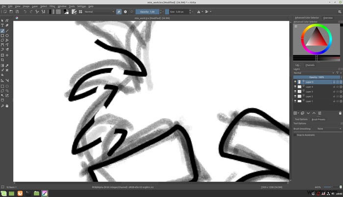 Krita में प्रो की तरह स्केच कैसे करें
