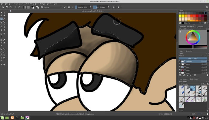 Krita में प्रो की तरह स्केच कैसे करें