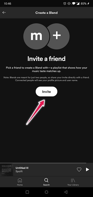 दोस्तों के साथ Spotify ब्लेंड प्लेलिस्ट का उपयोग कैसे करें