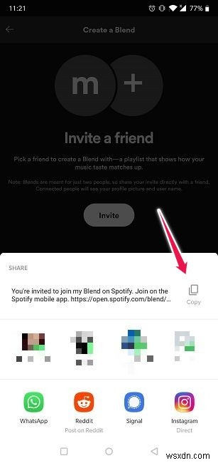 दोस्तों के साथ Spotify ब्लेंड प्लेलिस्ट का उपयोग कैसे करें