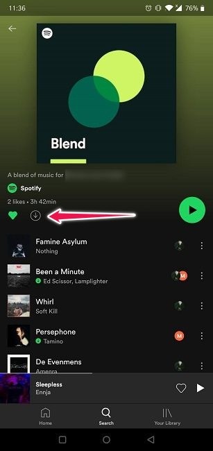दोस्तों के साथ Spotify ब्लेंड प्लेलिस्ट का उपयोग कैसे करें
