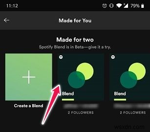 दोस्तों के साथ Spotify ब्लेंड प्लेलिस्ट का उपयोग कैसे करें