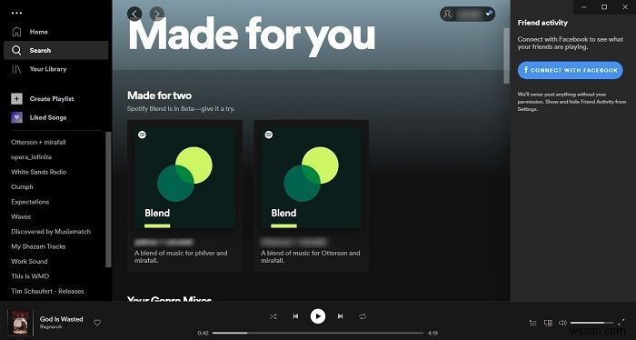 दोस्तों के साथ Spotify ब्लेंड प्लेलिस्ट का उपयोग कैसे करें