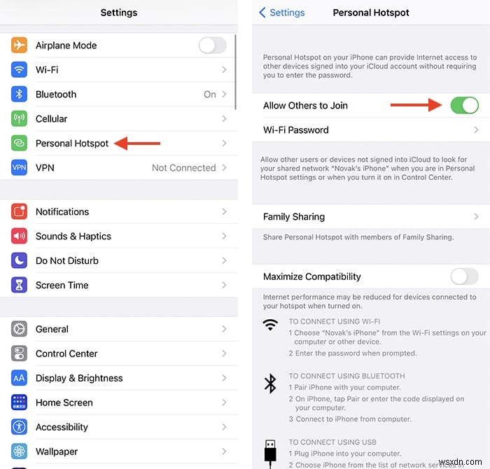 अपने iPhone पर वाई-फाई हॉटस्पॉट का समस्या निवारण कैसे करें