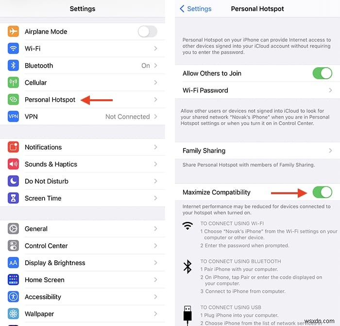अपने iPhone पर वाई-फाई हॉटस्पॉट का समस्या निवारण कैसे करें