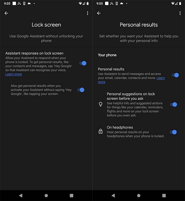 फोन लॉक होने पर Google Assistant का उपयोग कैसे करें