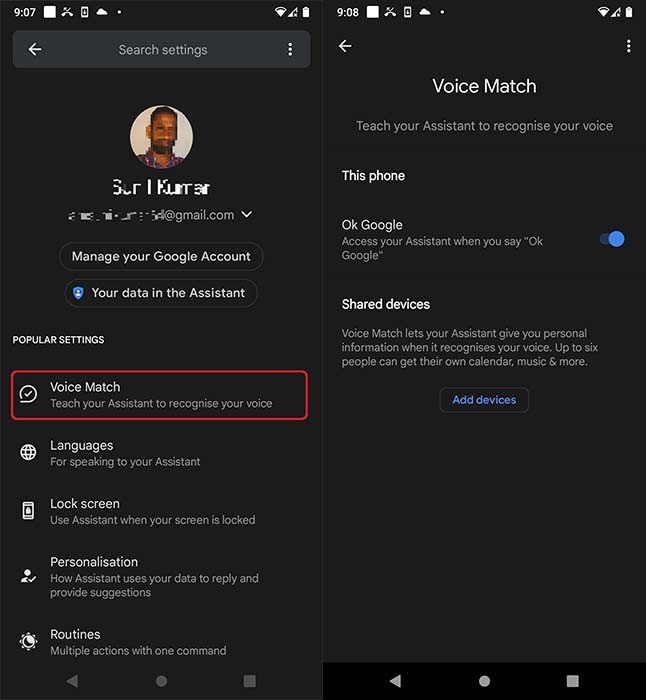 फोन लॉक होने पर Google Assistant का उपयोग कैसे करें