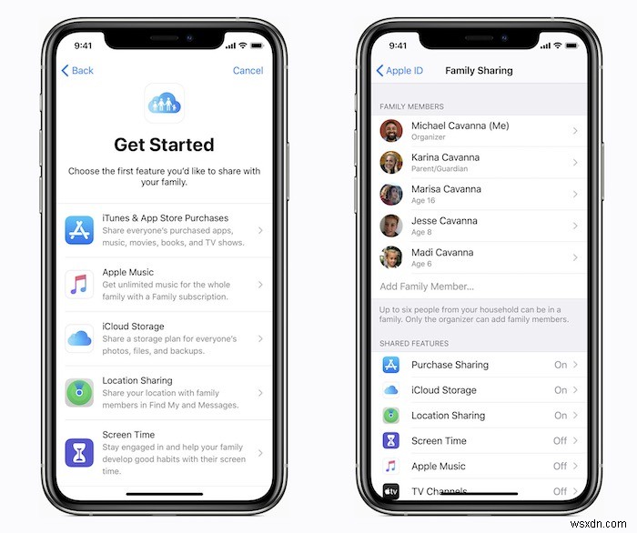 Apple डिवाइस पर Family Sharing सेट अप कैसे करें
