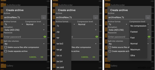 ZArchiver का उपयोग करके Android पर फाइलों को कंप्रेस और एक्सट्रैक्ट कैसे करें