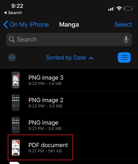 iOS में वेबसाइटों के फुल पेज स्क्रीनशॉट कैसे लें