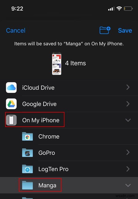 iOS में वेबसाइटों के फुल पेज स्क्रीनशॉट कैसे लें