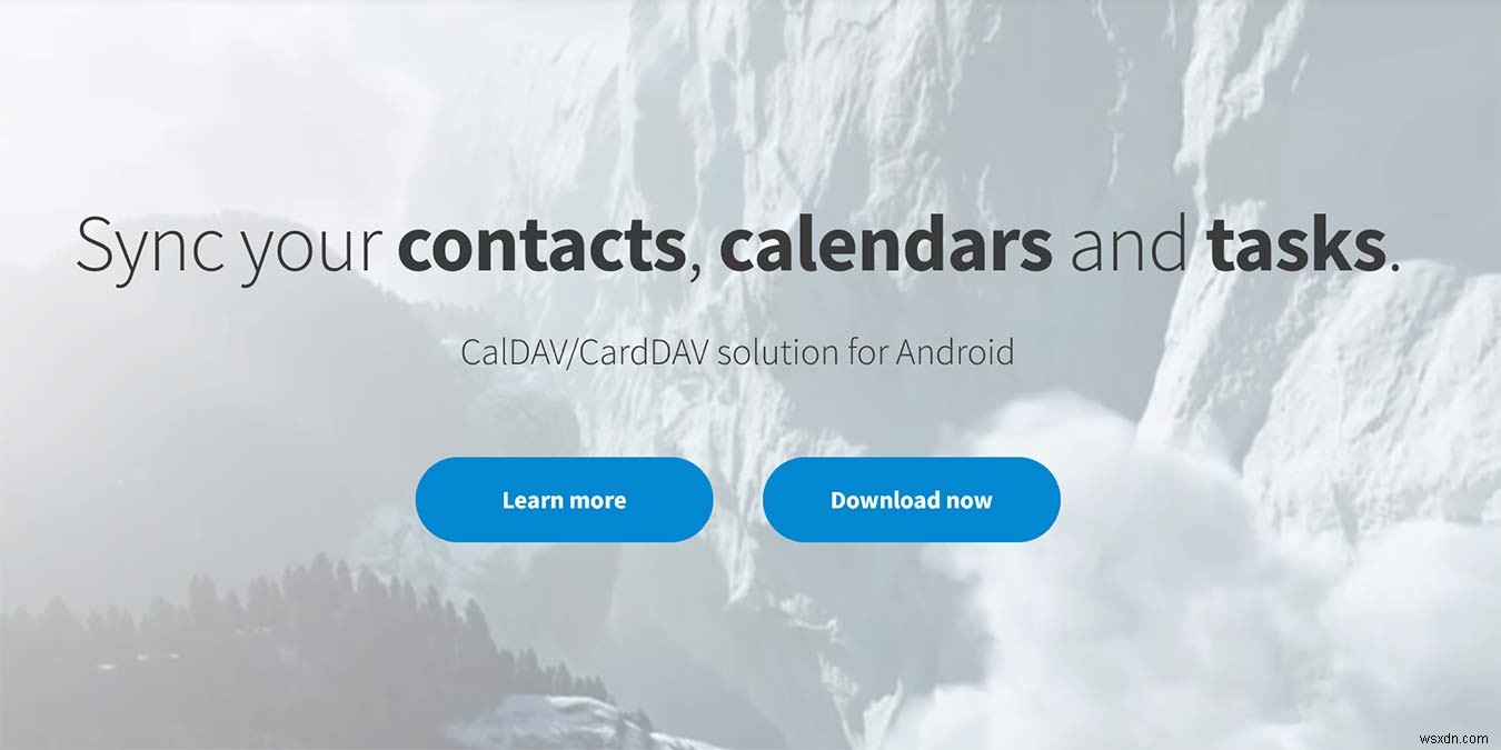 CalDAV और CardDAV को Android से कैसे सिंक करें