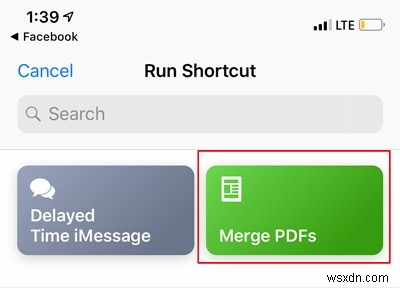 iOS में एकाधिक PDF फ़ाइलों को कैसे संयोजित करें