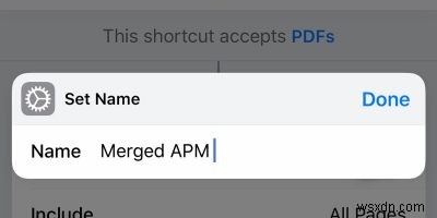 iOS में एकाधिक PDF फ़ाइलों को कैसे संयोजित करें