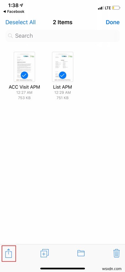 iOS में एकाधिक PDF फ़ाइलों को कैसे संयोजित करें