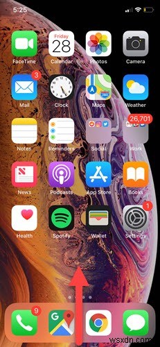 iPhone X, iPhone XS, और iPhone XS Max पर अपना होम बटन कैसे बदलें