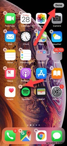 iPhone X, iPhone XS, और iPhone XS Max पर अपना होम बटन कैसे बदलें