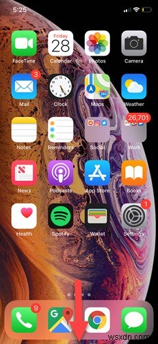 iPhone X, iPhone XS, और iPhone XS Max पर अपना होम बटन कैसे बदलें