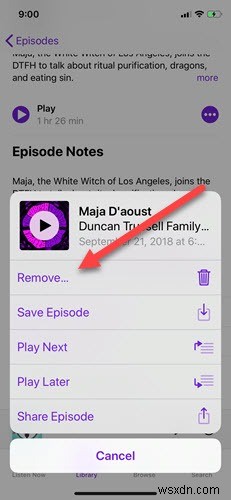 iOS पर पॉडकास्ट प्लेलिस्ट कैसे बनाएं