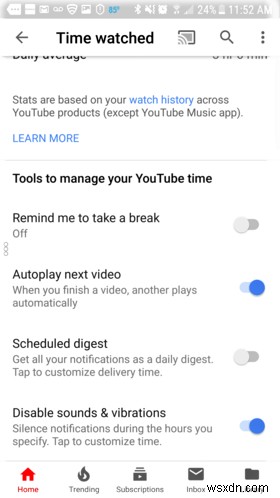 YouTube के डिजिटल वेलबीइंग टूल का उपयोग करके स्क्रीन टाइम कैसे मॉनिटर करें