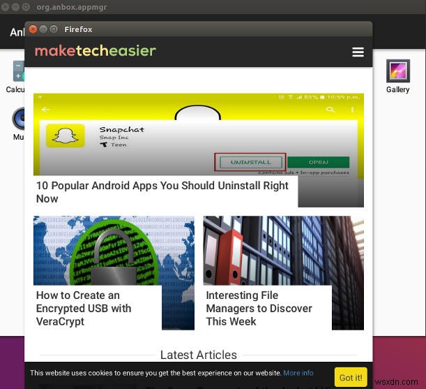 Anbox के साथ Ubuntu Linux पर Android ऐप्स कैसे चलाएं
