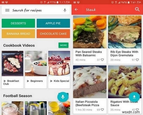 एंड्रॉइड के लिए 5 बेस्ट रेसिपी मैनेजर ऐप्स