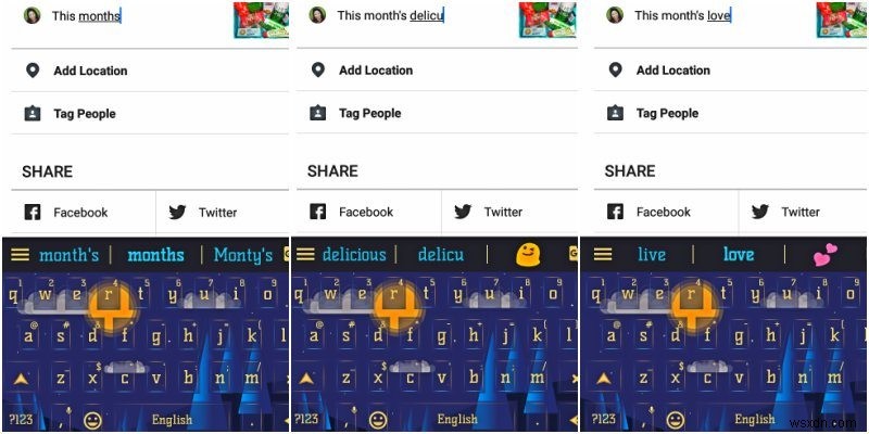 रेड्रॉ कीबोर्ड एंड्रॉइड के लिए: इमोजी, स्टिकर्स और थीम्स की भरमार