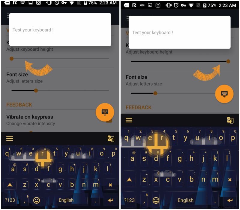 रेड्रॉ कीबोर्ड एंड्रॉइड के लिए: इमोजी, स्टिकर्स और थीम्स की भरमार