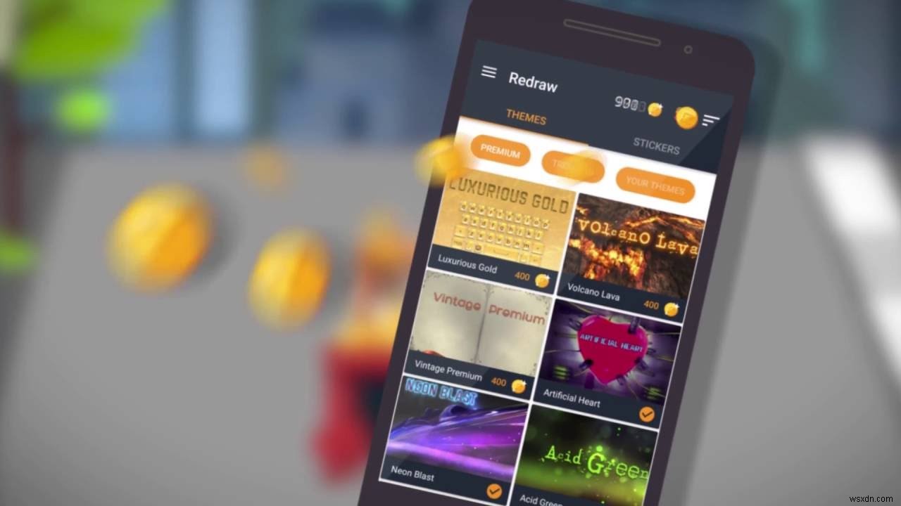 रेड्रॉ कीबोर्ड एंड्रॉइड के लिए: इमोजी, स्टिकर्स और थीम्स की भरमार