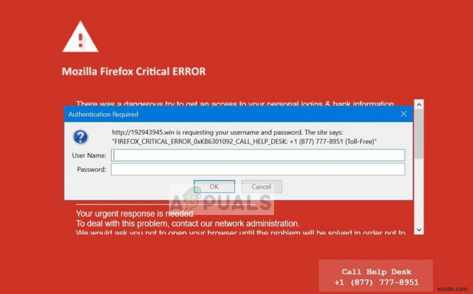 समाधान: Mozilla Firefox क्रिटिकल त्रुटि