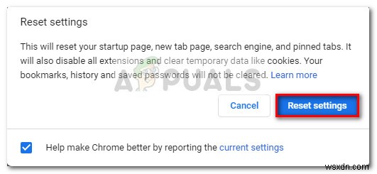 फिक्स: Critical Chrome Update Scam (गंभीर Chrome अपडेट घोटाला)