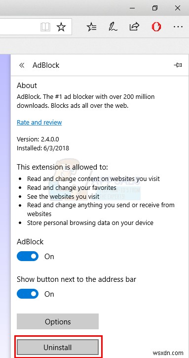 Microsoft Edge एक्सटेंशन इंस्टॉल और अनइंस्टॉल कैसे करें