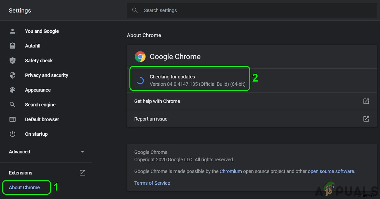 समाधान: Chrome पर  मीडिया लोड करने में त्रुटि: फ़ाइल चलाई नहीं जा सकी 