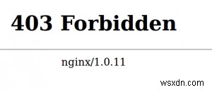  403 Forbidden  त्रुटि कैसे ठीक करें