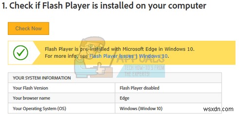 Microsoft Edge पर Flash Player काम नहीं कर रहा है इसे ठीक करें