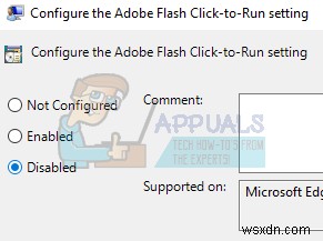 Microsoft Edge पर Flash Player काम नहीं कर रहा है इसे ठीक करें
